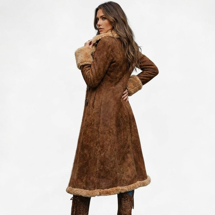 Claire – Abrigo elegante y largo de invierno