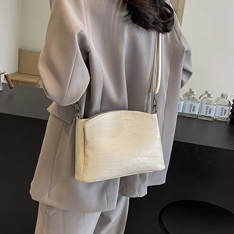 Vivienne – El bolso de hombro elegante de cocodrilo