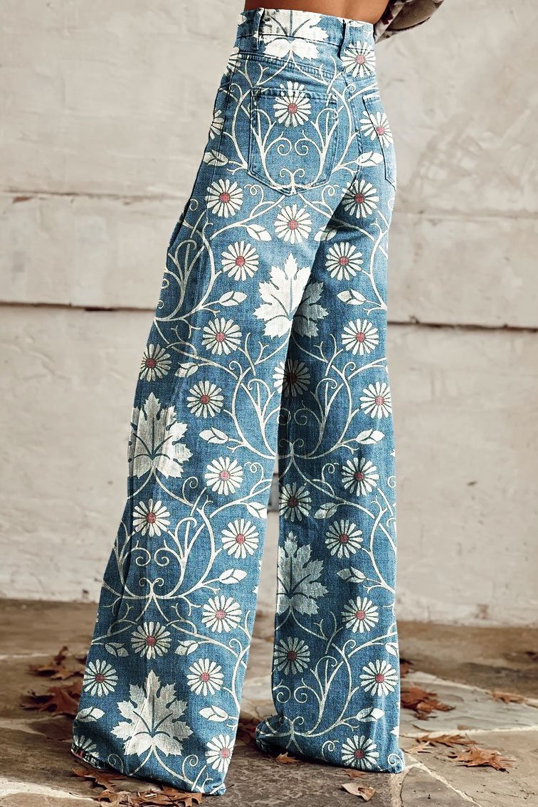 Claudia – Pantalones boho elegantes