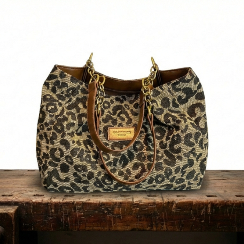 Olivia – Bolso elegante de leopardo