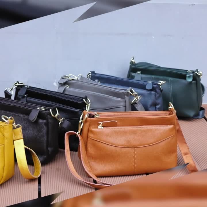 Rina – Bolso bandolera elegante con diseño de guijarros