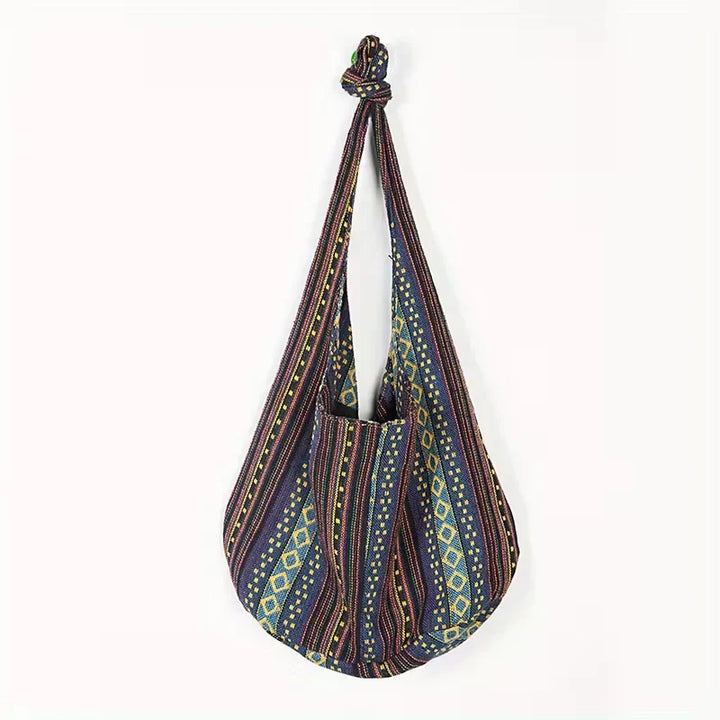 Maya – Elegante bolso de hombro tejido bohemio
