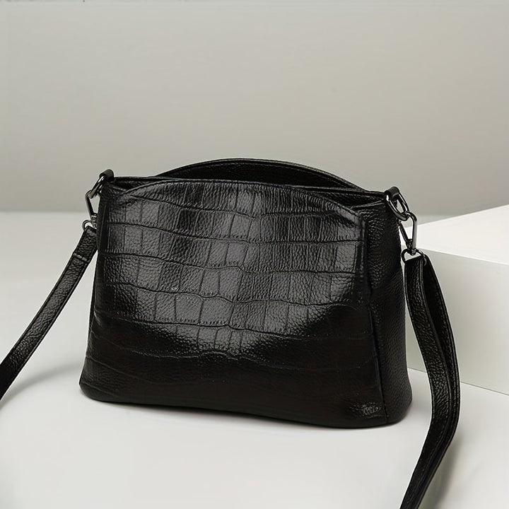 Vivienne – El bolso de hombro elegante de cocodrilo