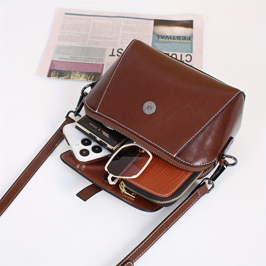 Lina – Bolso bandolera compacto elegante