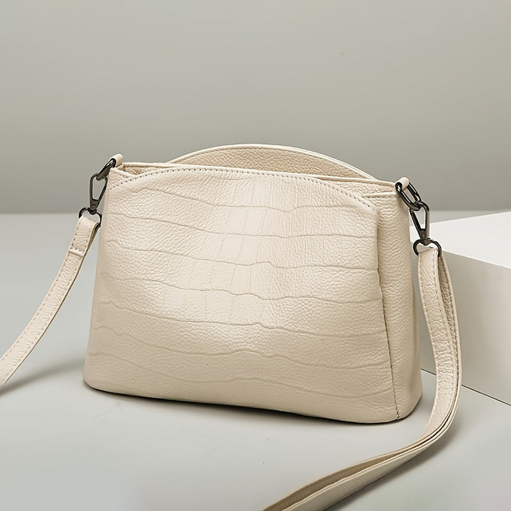 Vivienne – El bolso de hombro elegante de cocodrilo