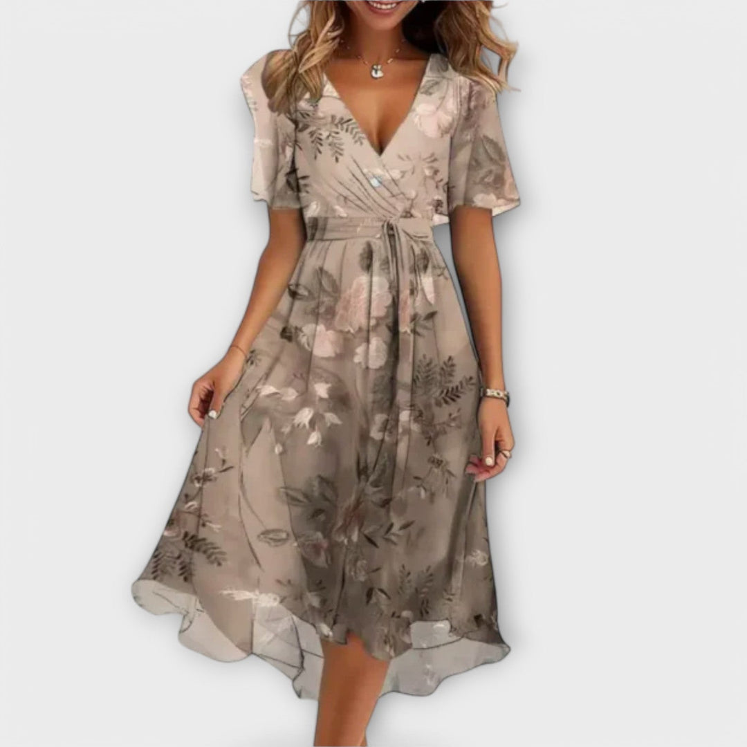 Ana – Vestido con escote en V