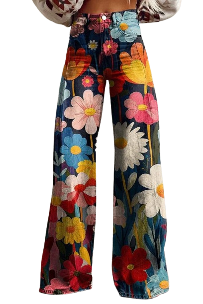 Nerea – Pantalones boho elegantes