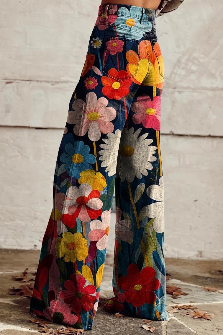 Nerea – Pantalones boho elegantes