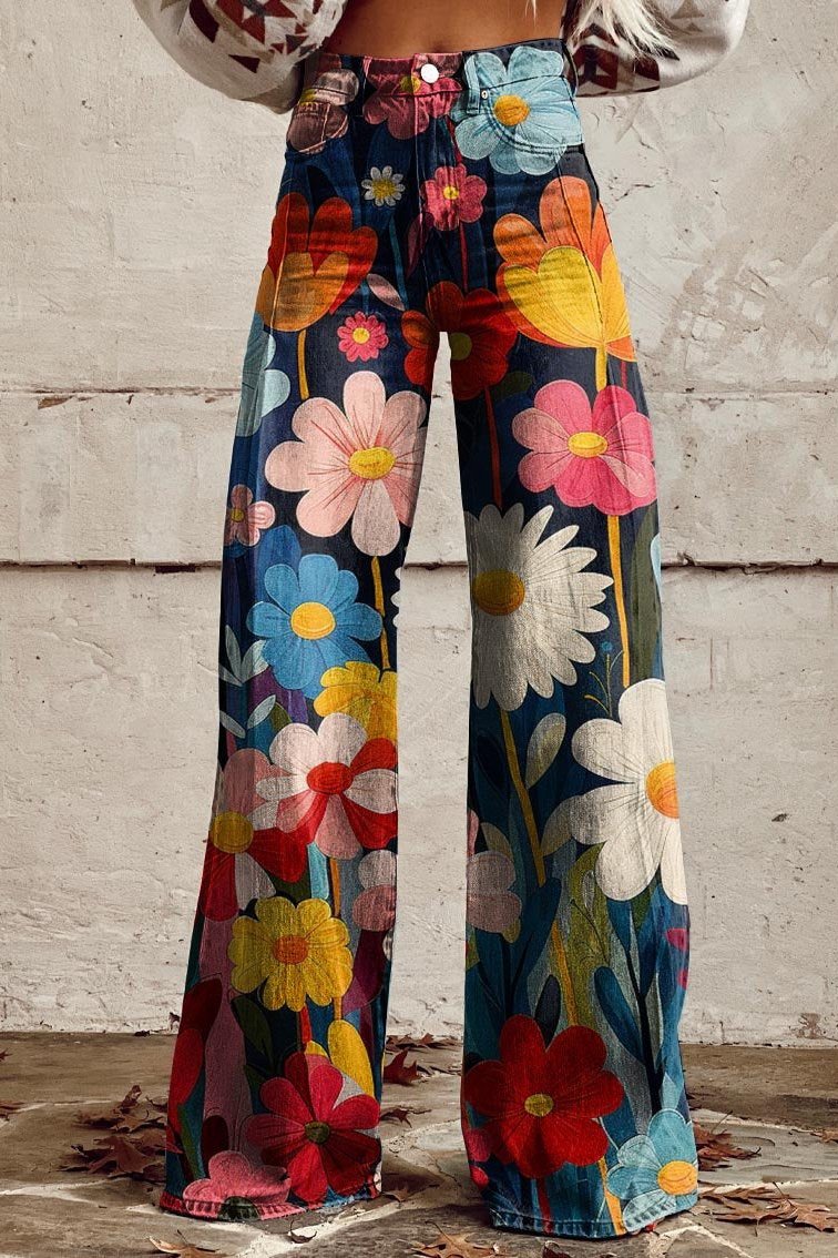 Nerea – Pantalones boho elegantes