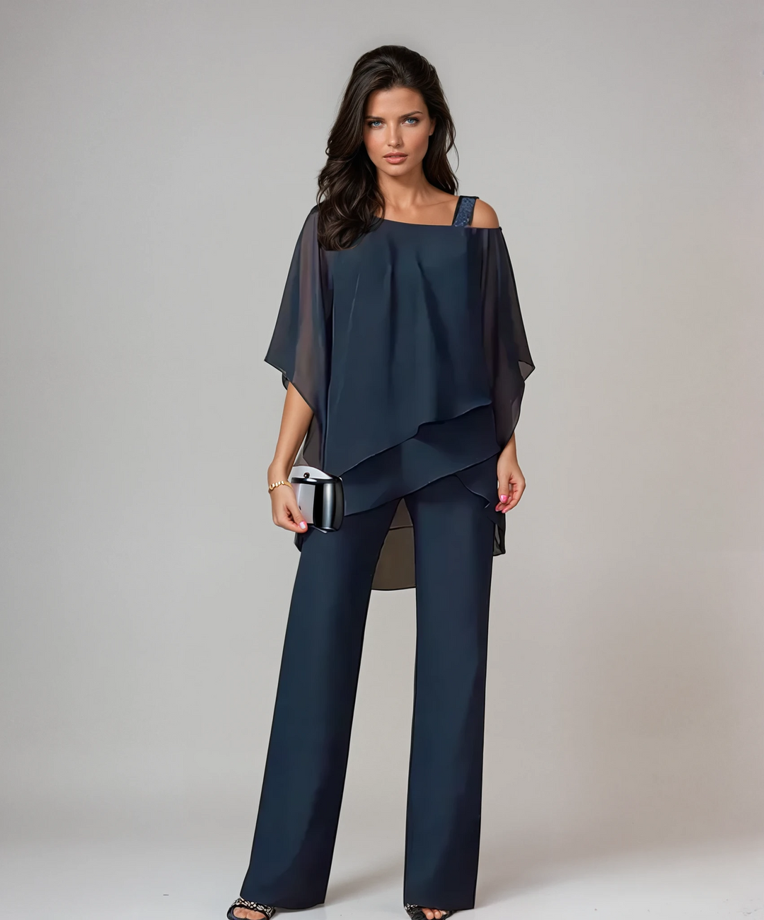 Mariella – Conjunto elegante de dos piezas refinado