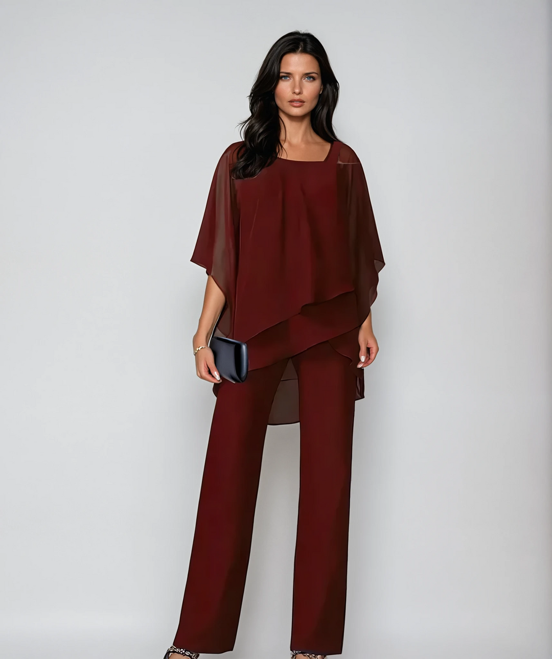 Mariella – Conjunto elegante de dos piezas refinado