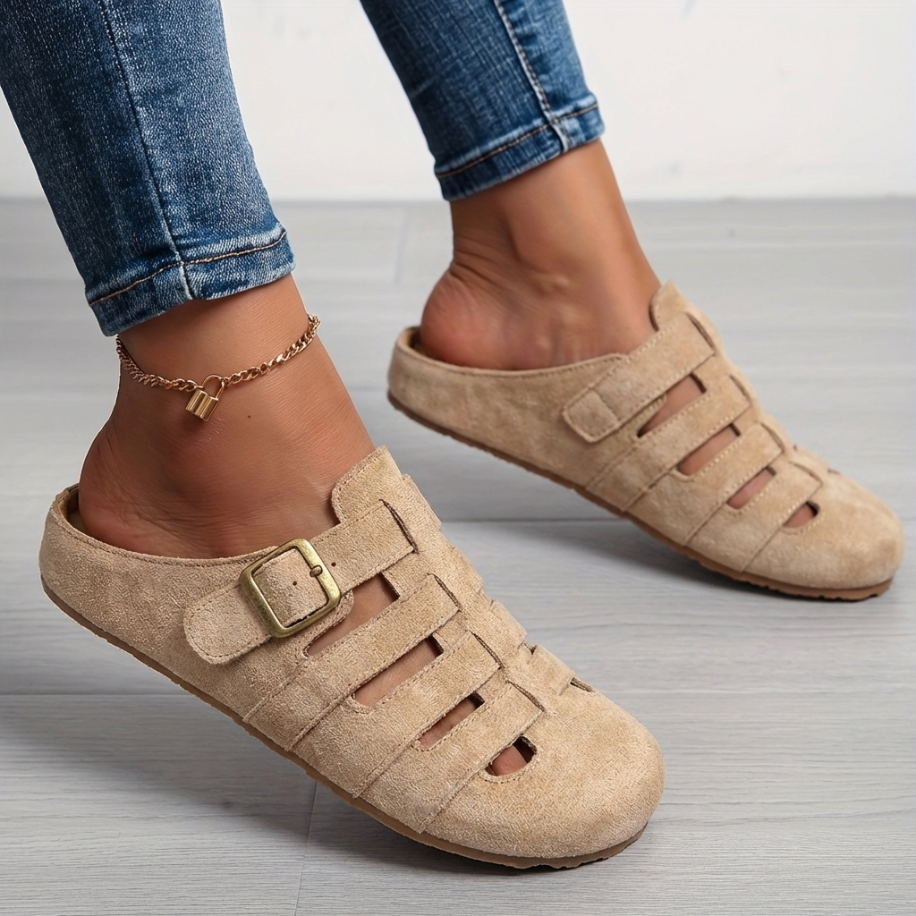 Natalia – Sandalias mule de confort