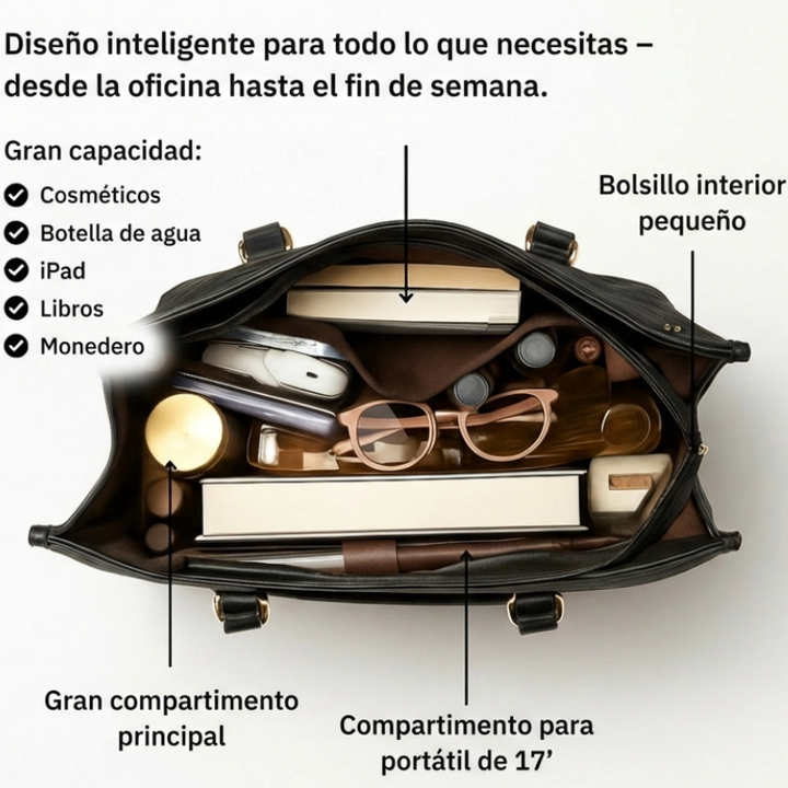 Clara – Bolsa de mano elegante todo en uno