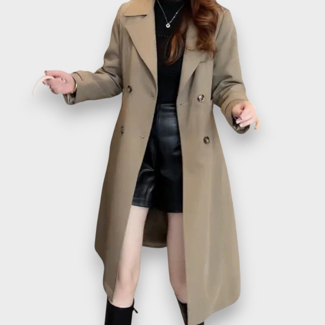 Barbara – Gabardina elegante y refinada