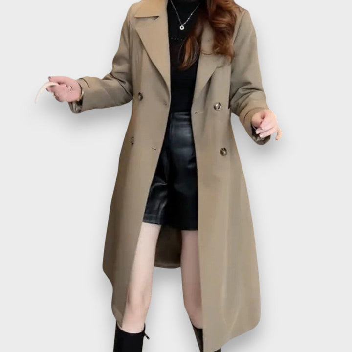Barbara – Gabardina elegante y refinada
