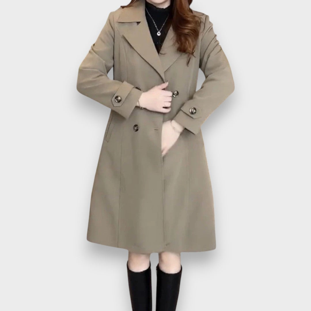 Barbara – Gabardina elegante y refinada