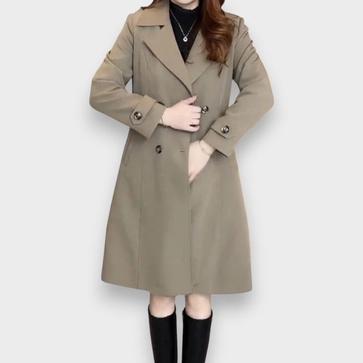 Barbara – Gabardina elegante y refinada