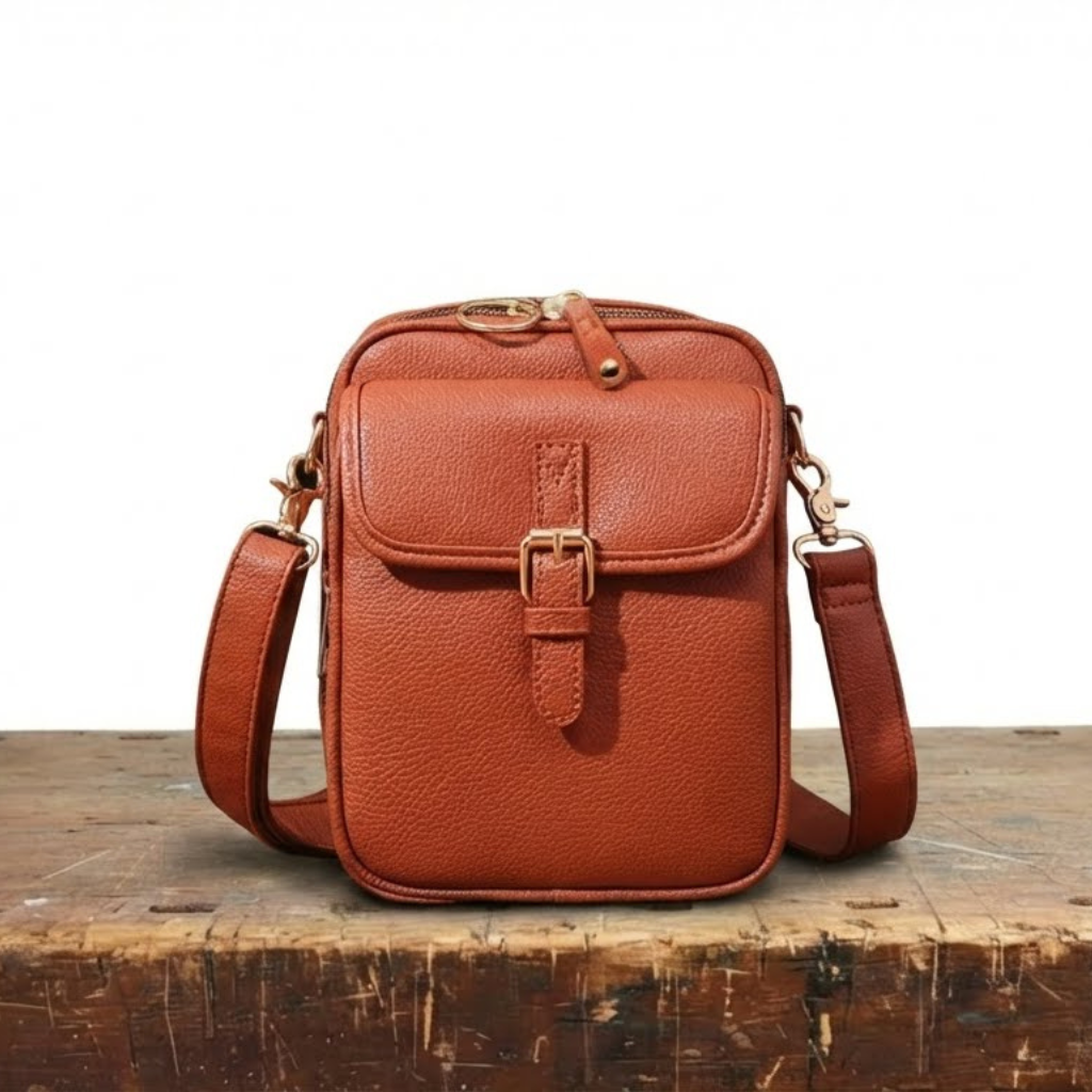 Clara – Bolsa de mensajero estilo urbano unisex elegante